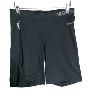 Lot Of 2 Nike Pro WNBA Shorts Womans Size Large Black